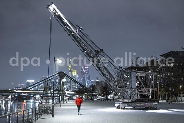 Verschneites Frankfurt am Main (08.01.2026)