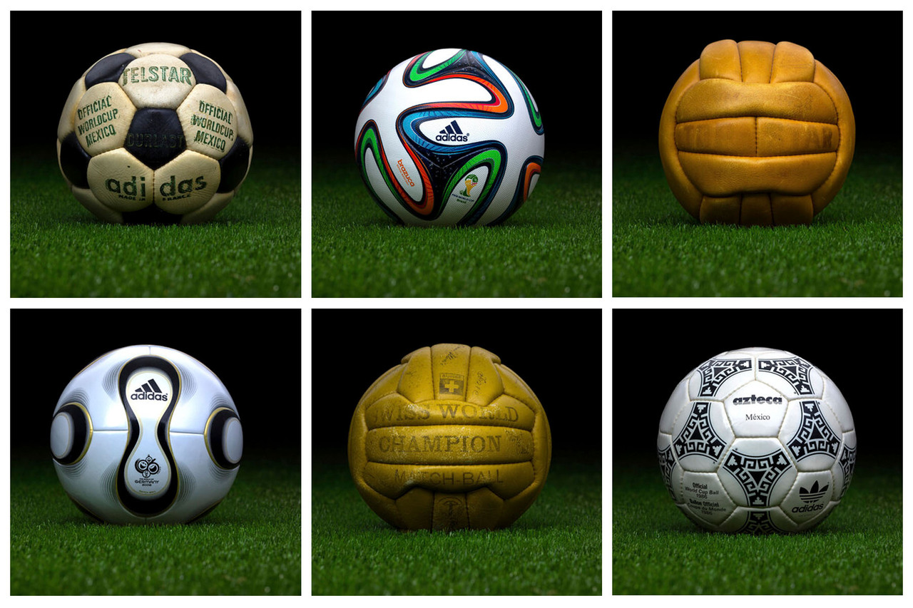 Die WM-Bälle der Fußball-Weltmeisterschaften Der Ball ist rund und doch gibt es ihn in den unterschiedlichsten Variationen. Die Fußball-WM in Katar steht kurz bevor und wir nehmen unser allerliebstes Spielgerät genauer unter die Lupe und beleuchten 92 Jahre
WM-Ball-Historie.